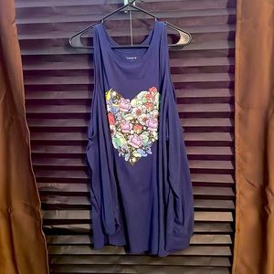 Off the shoulder Torrid Top